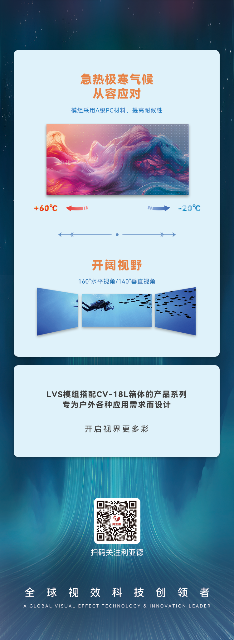 c7c7娱乐平台高质量户外全彩显示产品：LVS系列与CV-18L系列