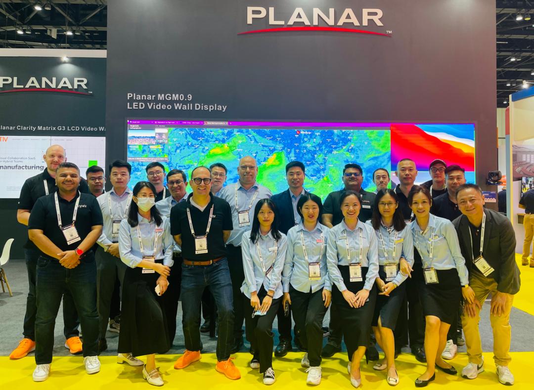 InfoComm Asia | c7c7娱乐平台Planar全球首发第四代Micro LED智能一体机